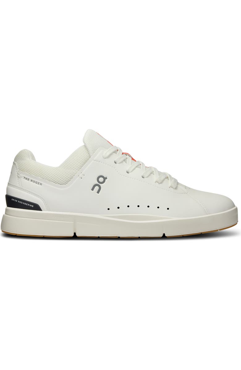 On THE ROGER Advantage Tennis Sneaker, Alternate, color, White/Spice