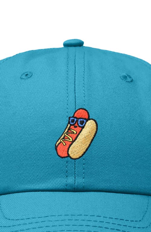 Dalix Dog Days Embroidered Casual Cap In Teal