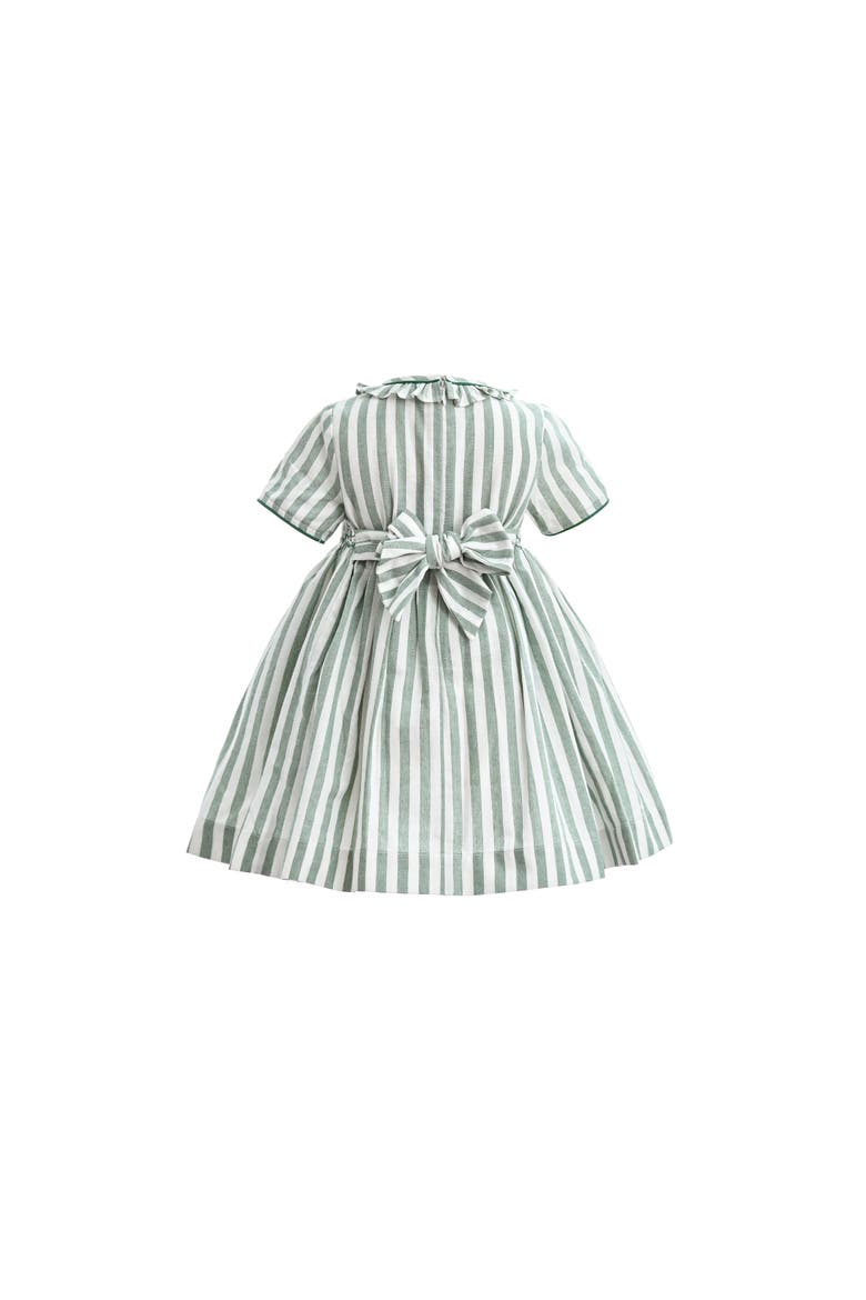 Button-Up Stripe Dress, Alternate, color, Green
