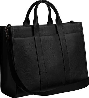 Wesley Polished Pebble Leather Tote