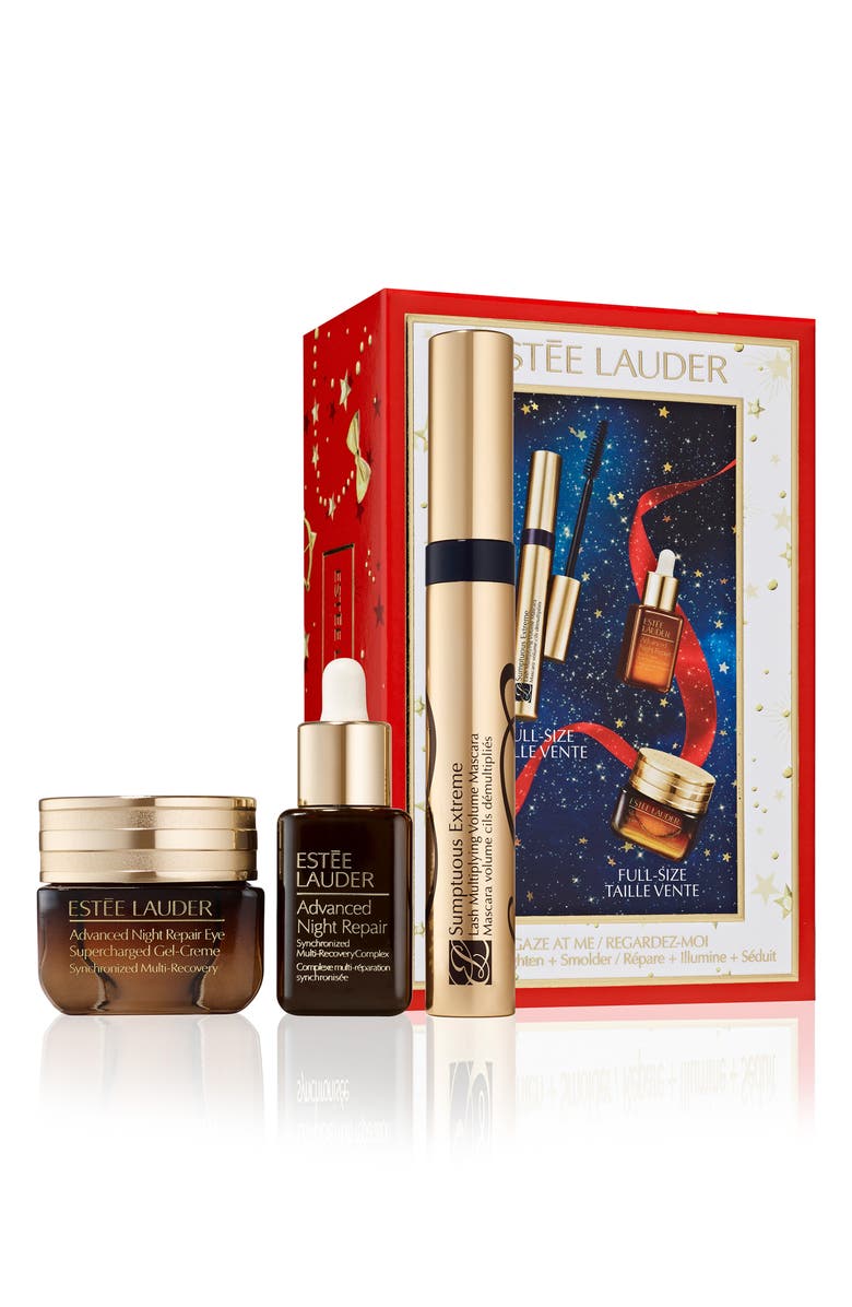 Estée Lauder Gaze at Me 3-Piece Skincare Set $145 Value, Main, color,