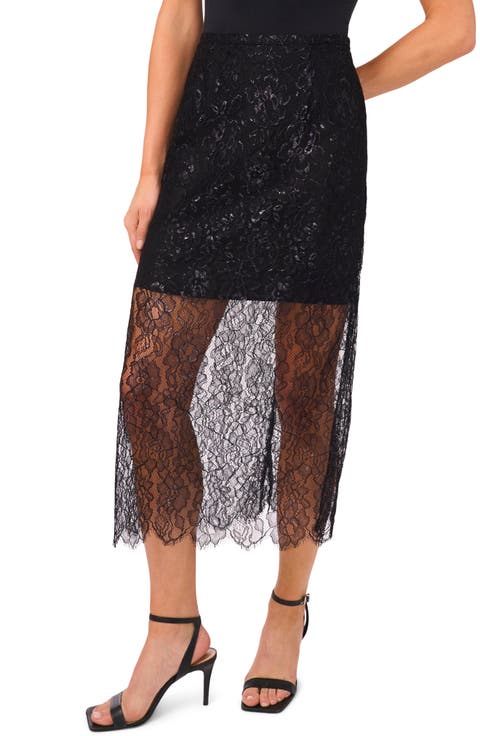 Lace Midi Skirt