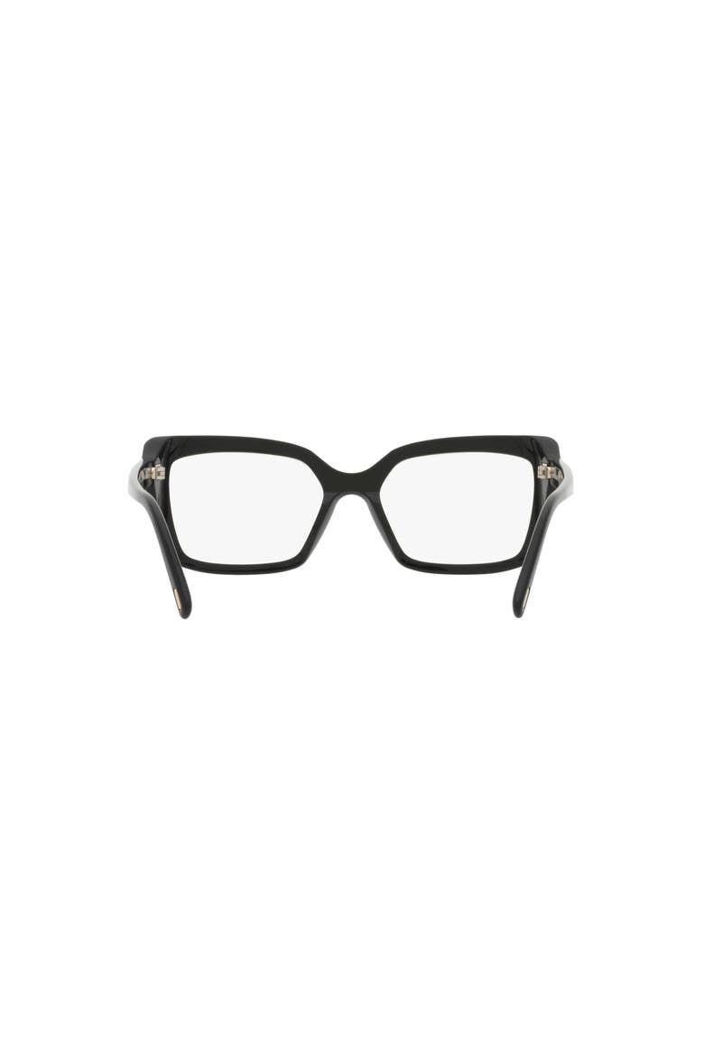 55mm Rectangle optical glasses, Alternate, color, Black