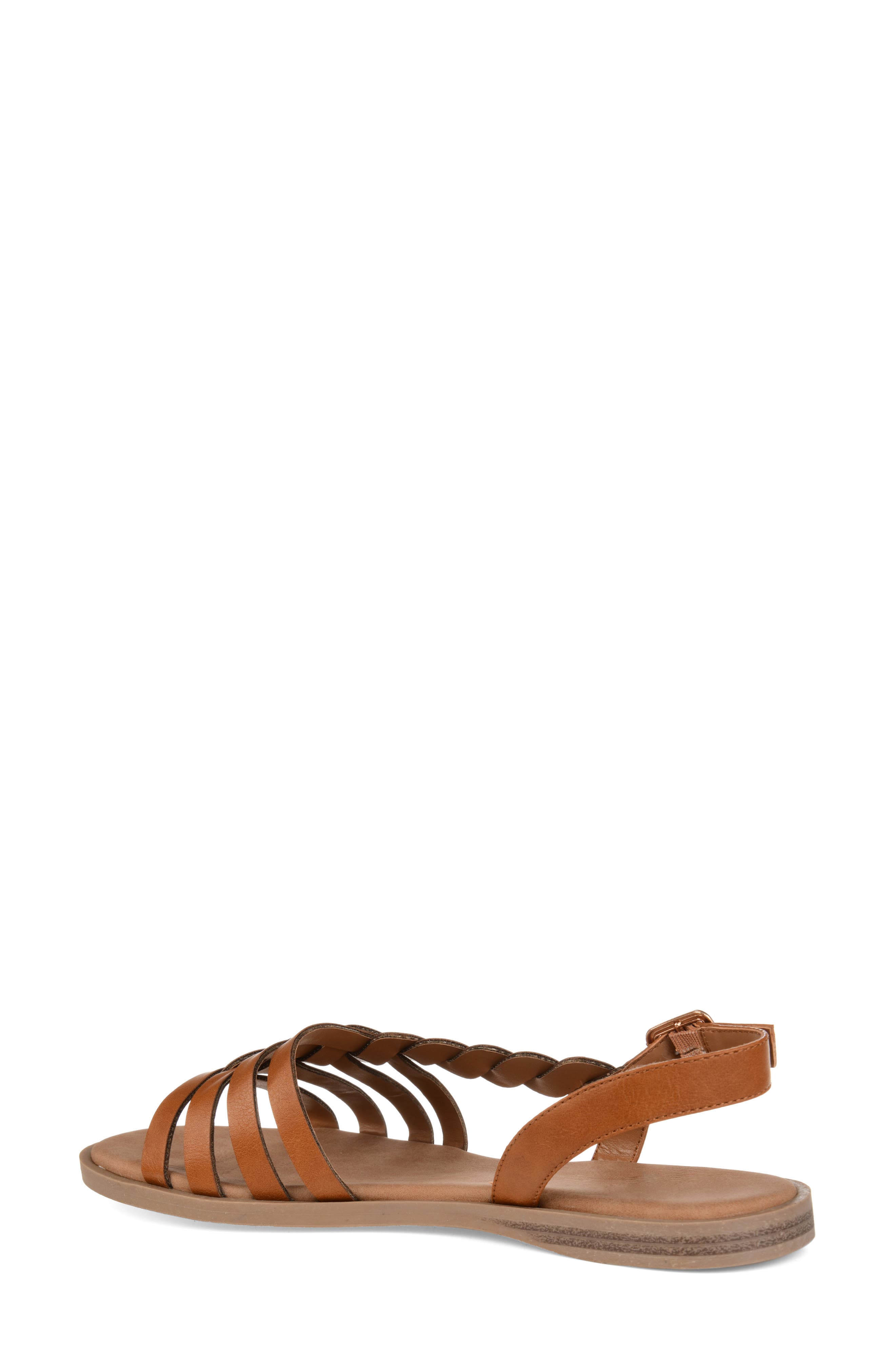 Solay Braided Strappy Sandal, Alternate, color, TAN