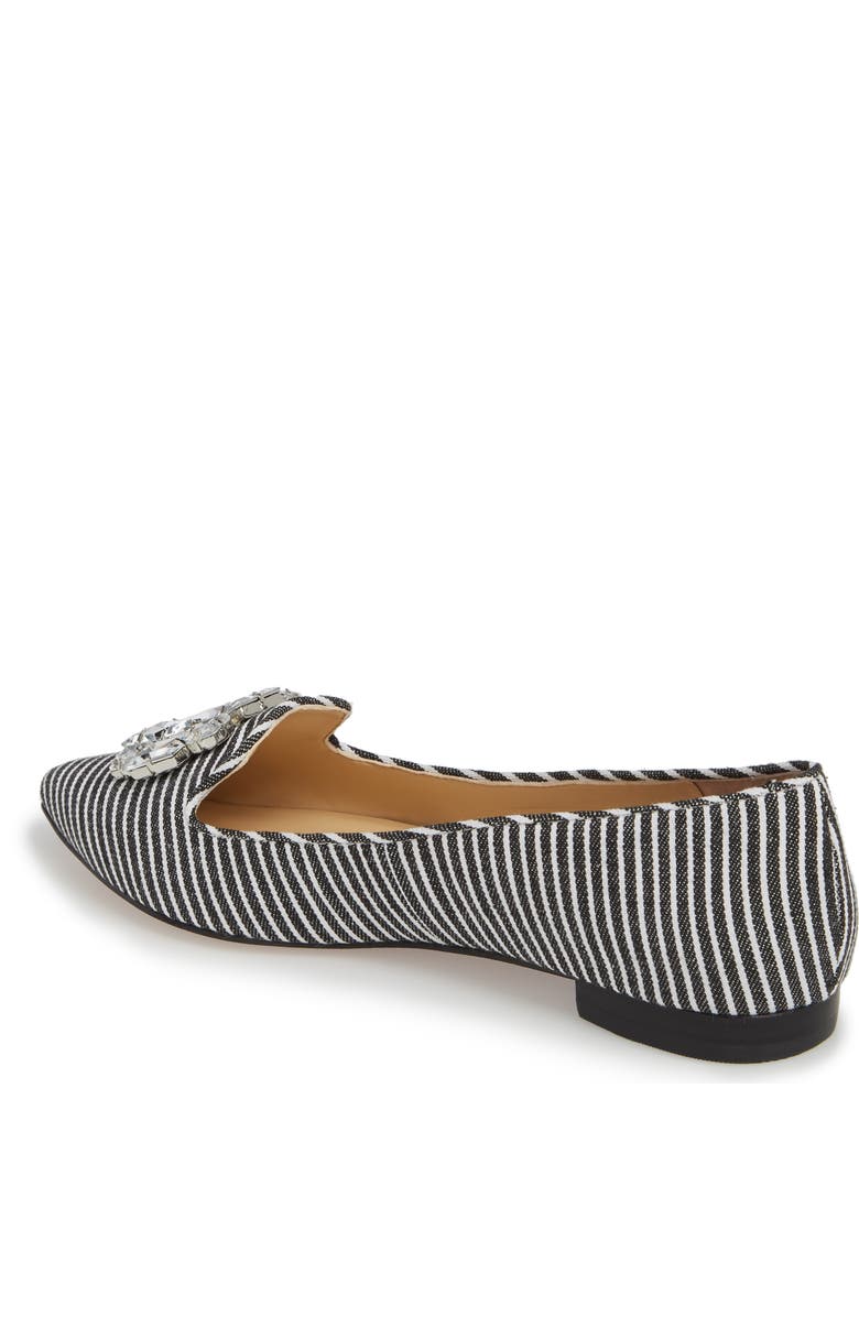 Sole Society Libry Crystal Embellished Flat, Alternate, color,