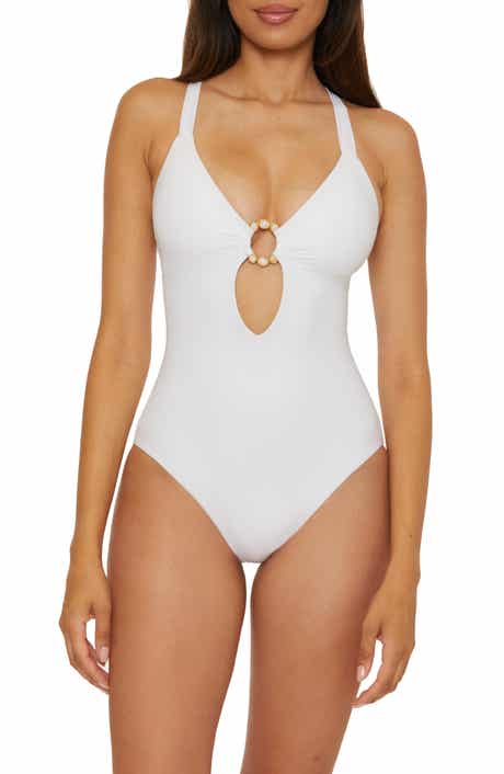 Becca Marble Canyon Ring One-Piece Swimsuit