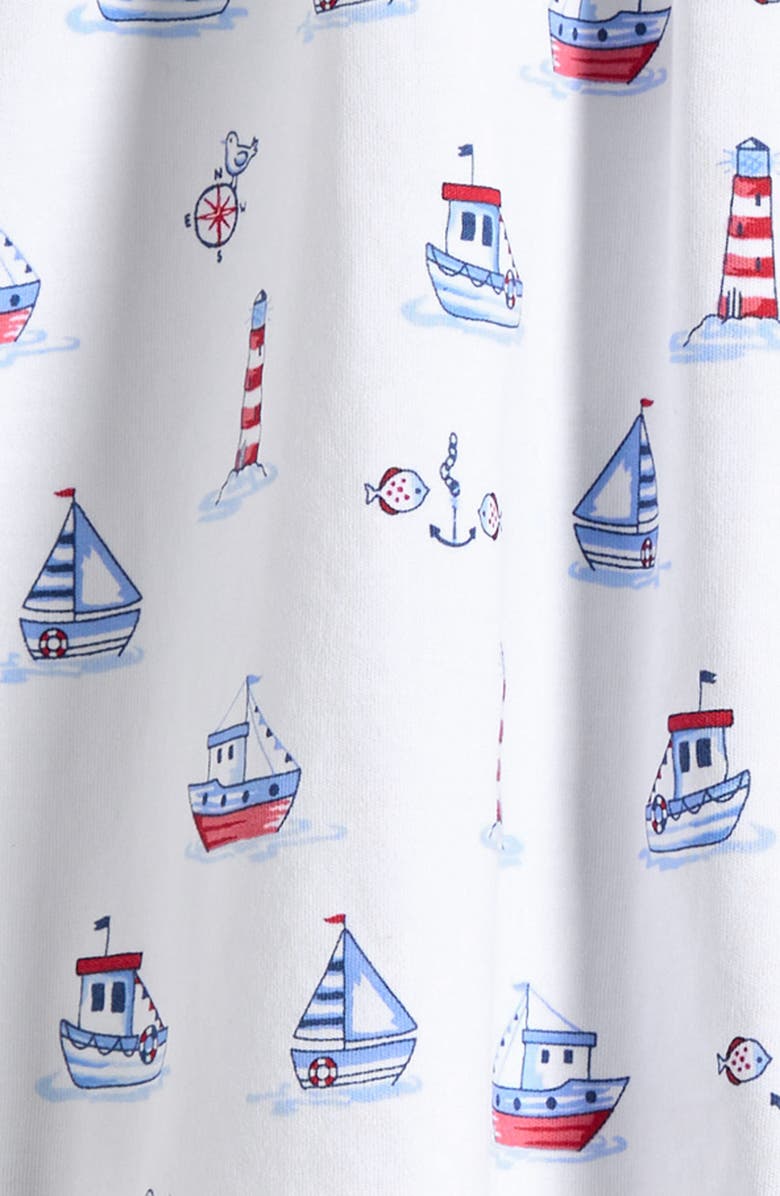 Kissy Kissy Print Sleeveless Pima Cotton Dress & Bloomers Set, Alternate, color, Multi