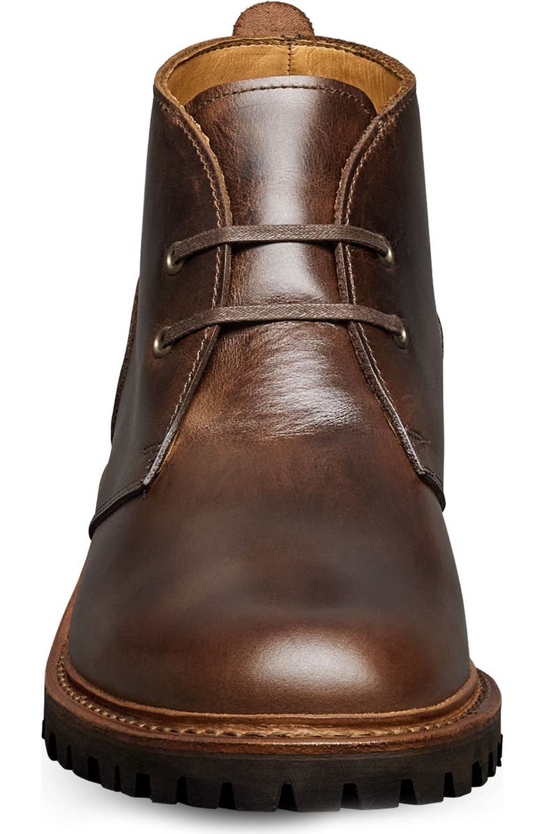 Allen Edmonds Chandler Lug Chukka Boot, Alternate, color, Brown