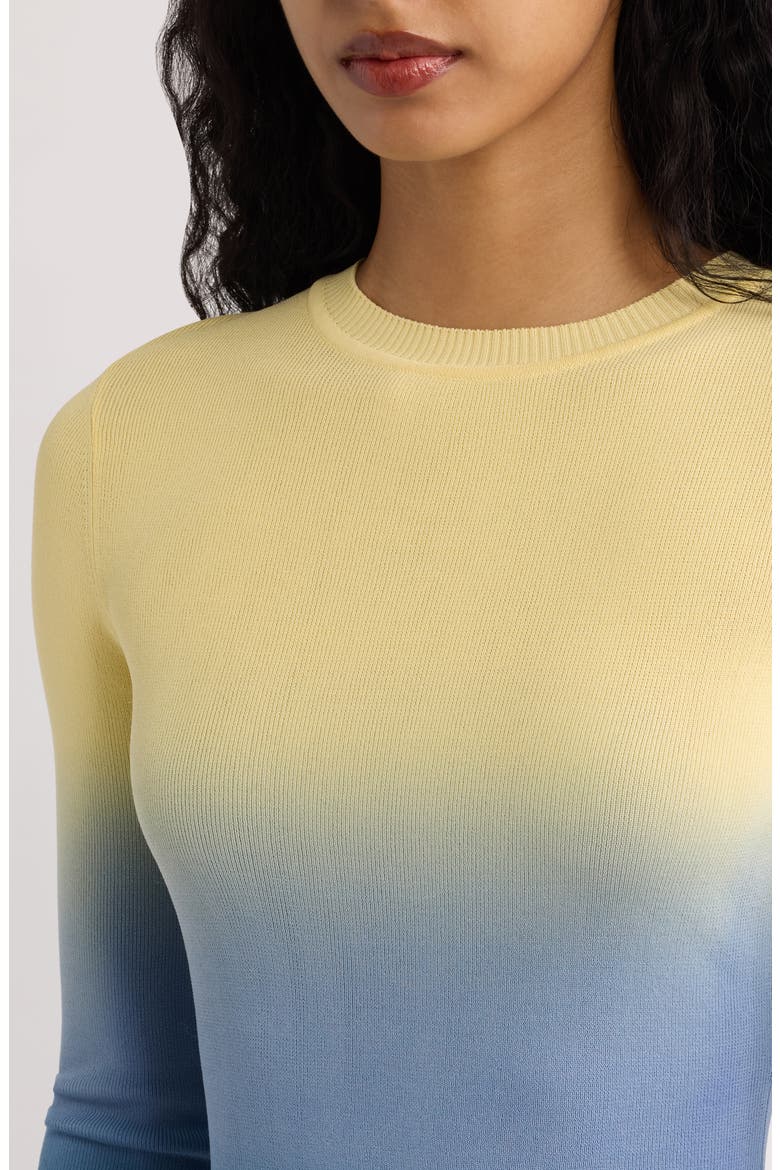 Dora Ombr Knit Top, Alternate, color, OMBRE