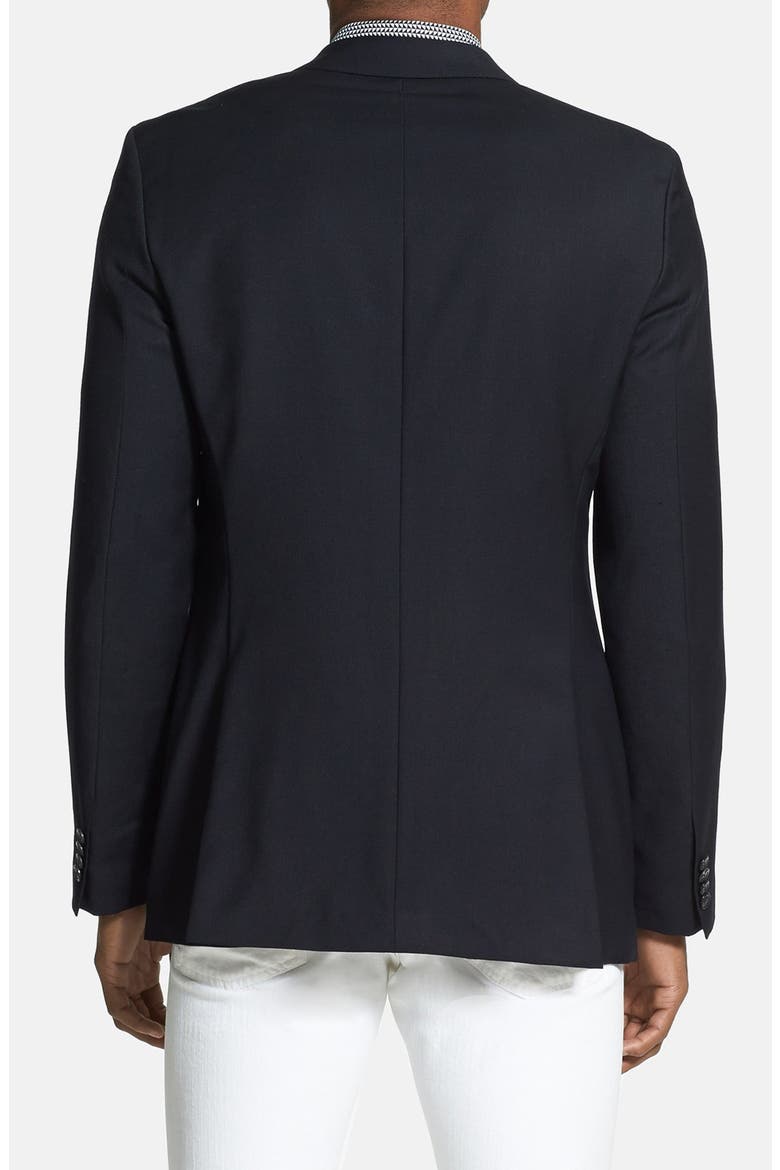 BOSS HUGO BOSS 'The Sweet' Trim Fit Blazer, Alternate, color, DARK BLUE