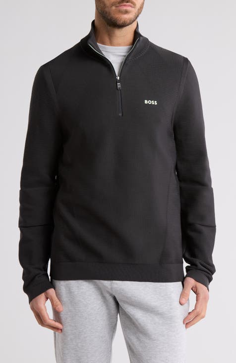 Zidor Ottoman Stitch Half Zip Pullover