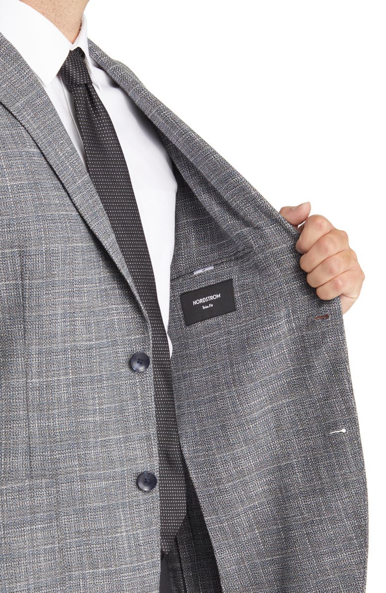Nordstrom Patch Pocket Trim Fit Sport Coat, Alternate, color, 