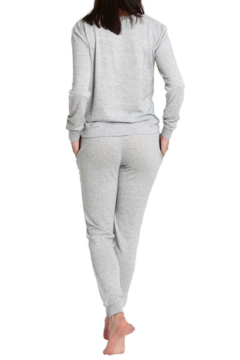 Long Pajamas, Alternate, color, GREY