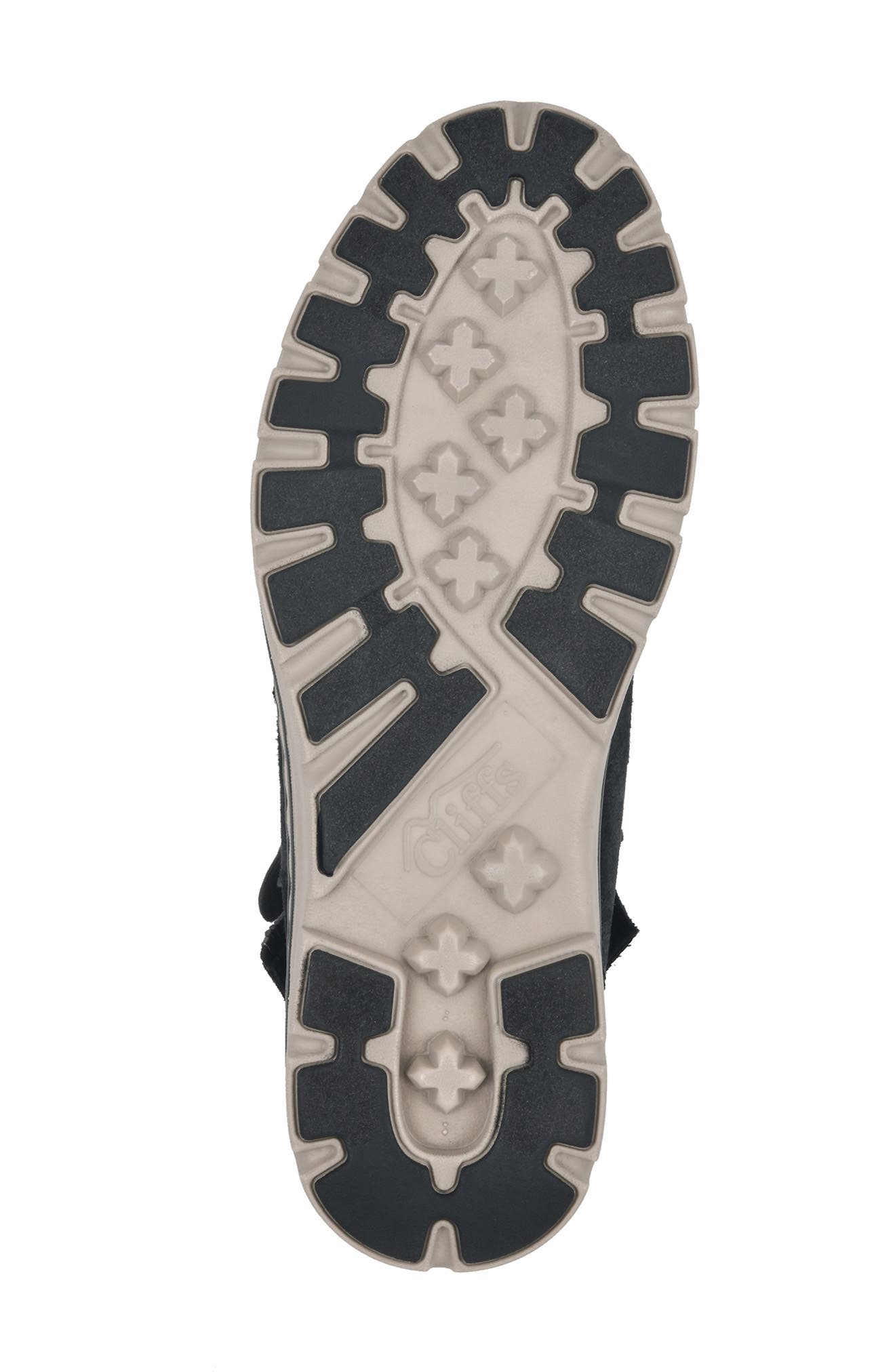 CLIFFS BY WHITE MOUNTAIN Kaylee Boot, Alternate, color, Black/ Fabric/ Sweater