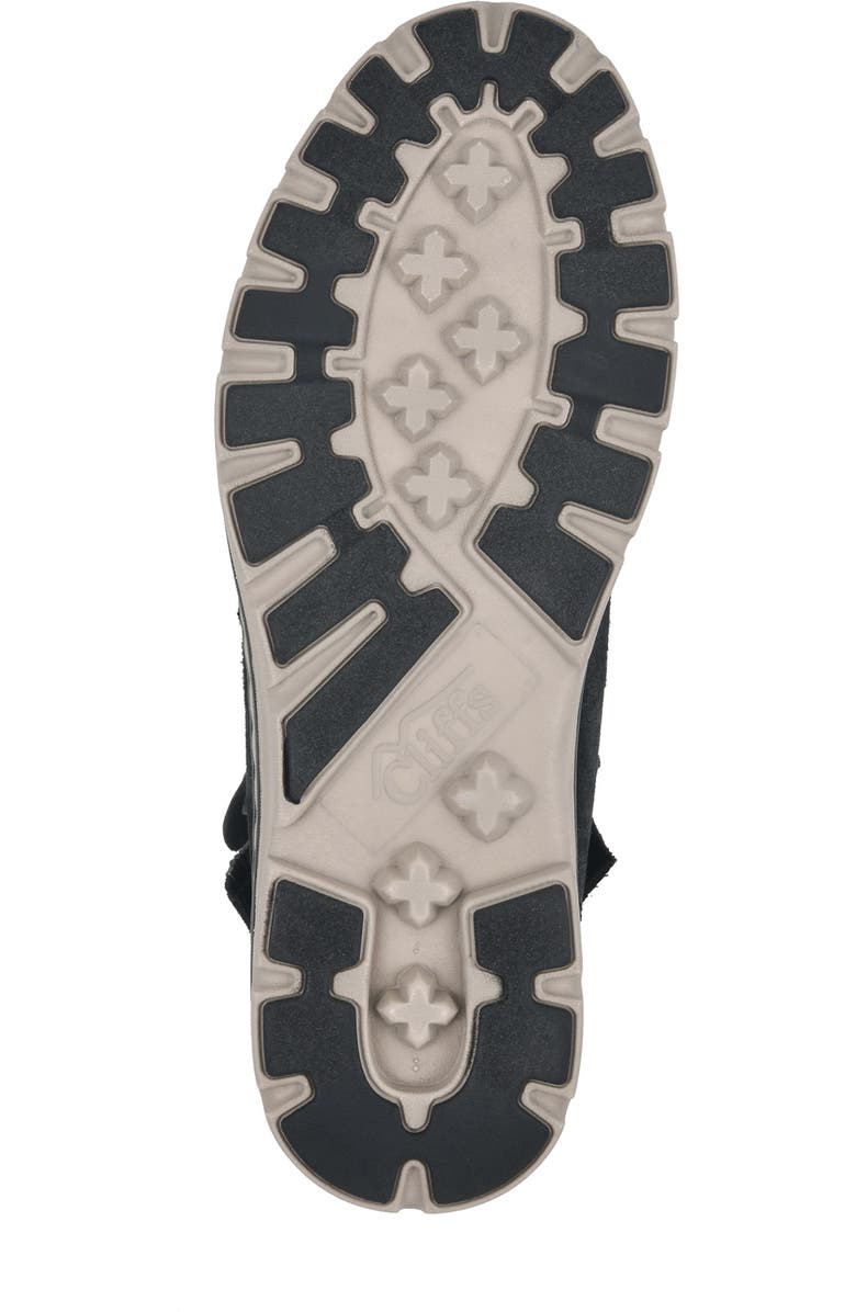 CLIFFS BY WHITE MOUNTAIN Kaylee Boot, Alternate, color, Black/ Fabric/ Sweater