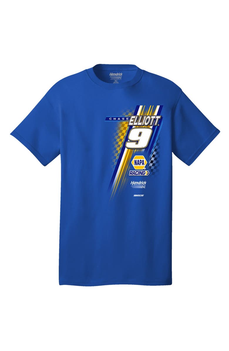 HENDRICK MOTORSPORTS TEAM COLLECTION Men's Hendrick Motorsports Team Collection Royal Chase Elliott Car T-Shirt, Alternate, color,