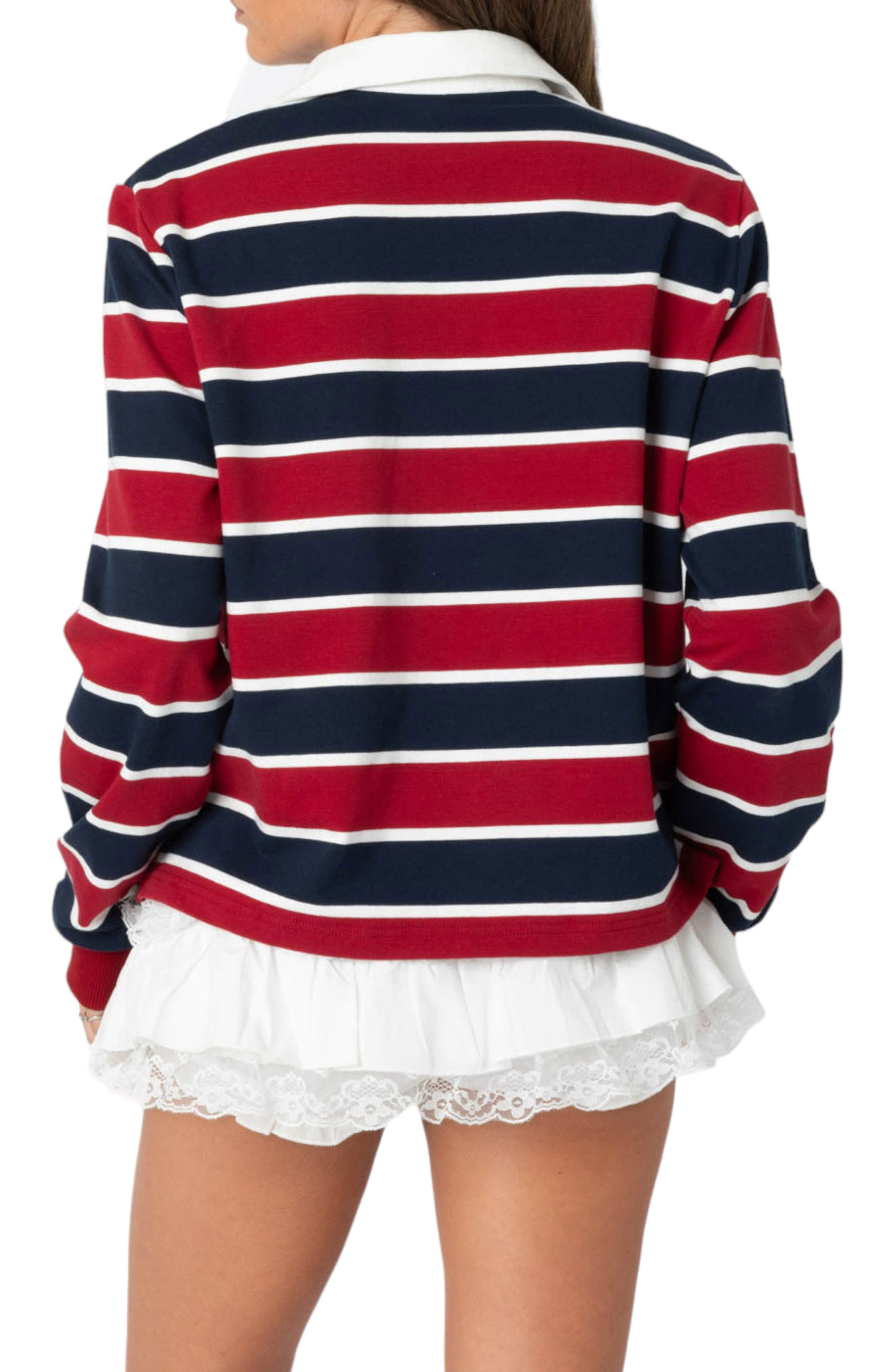 Hanna Stripe Rugby Shirt - image 2