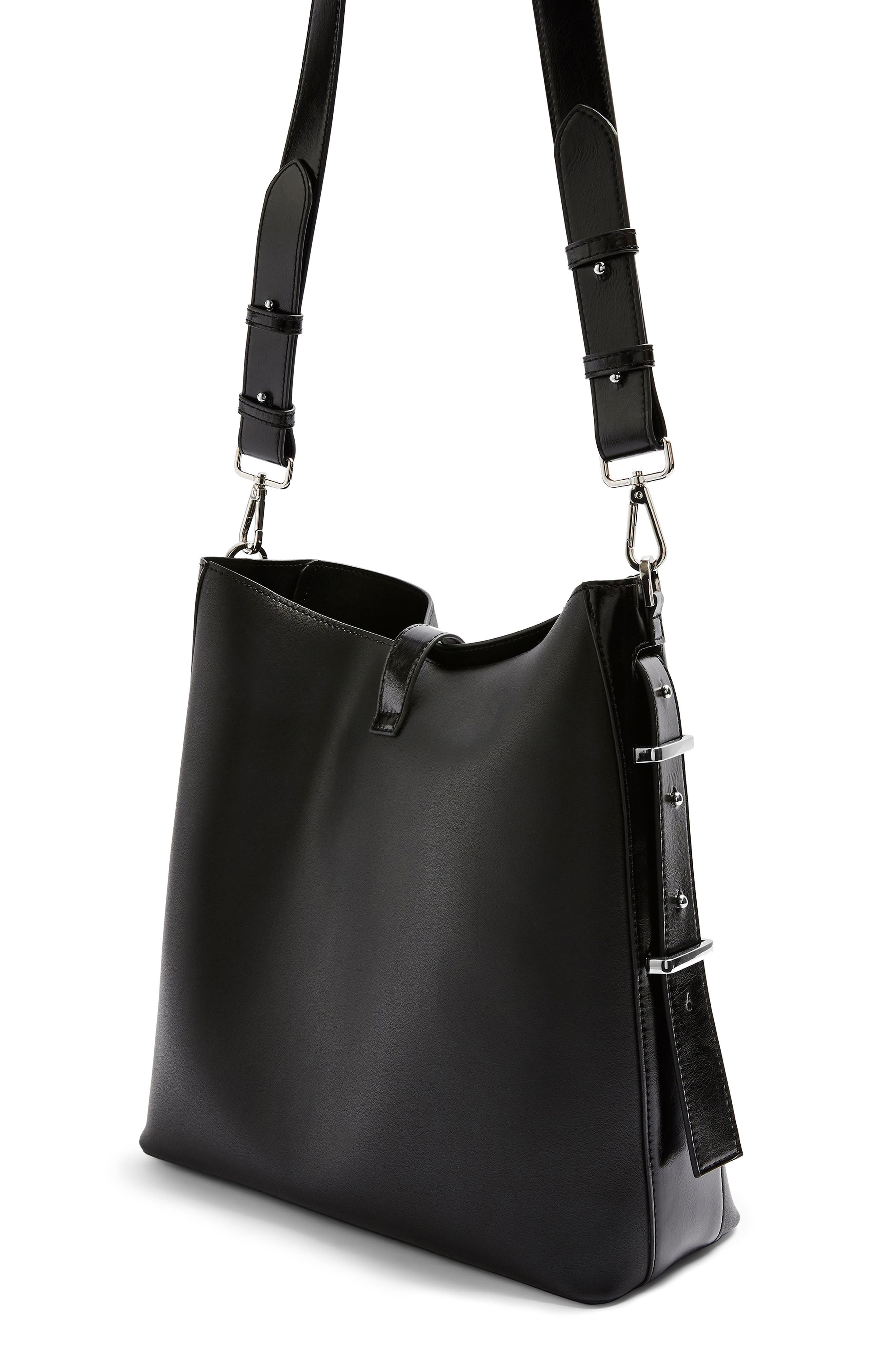 Topshop Herald Hobo Bag, Alternate, color, 