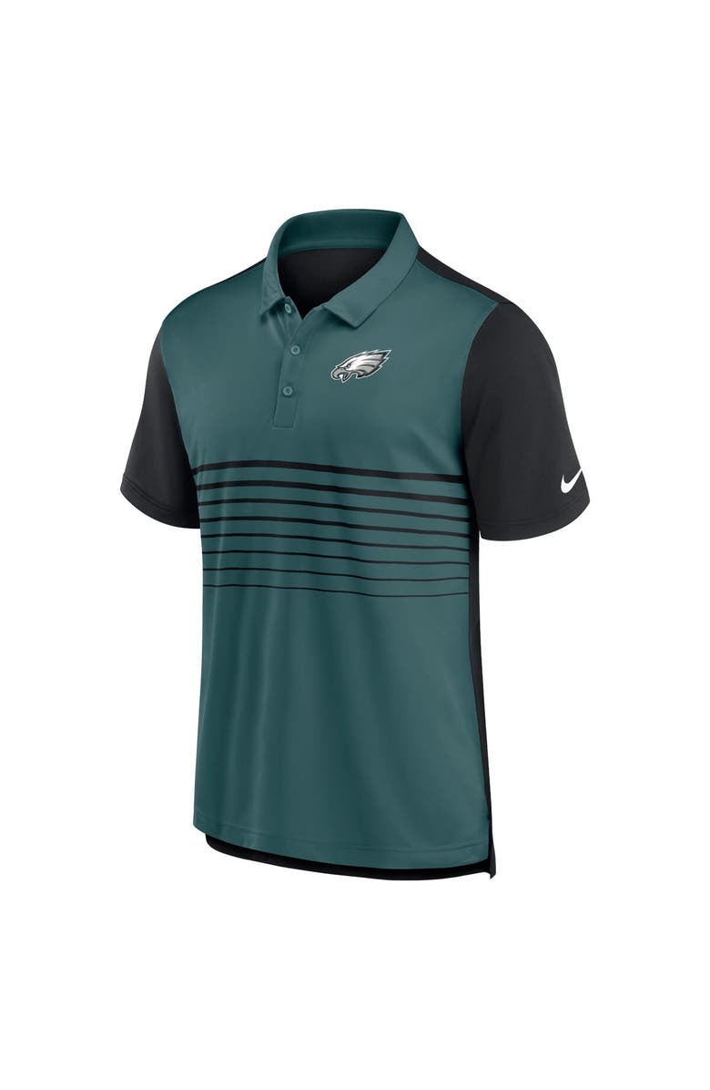 Nike Men's Nike Black/Teal Philadelphia Eagles Fashion Performance Polo, Alternate, color, Black