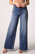 BLUE REVIVAL Selena Wide Leg Trouser