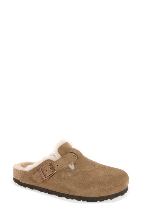 Boston Genuine Shearling Clog