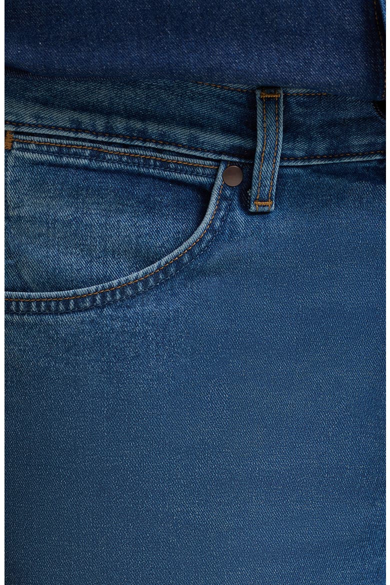 Loose Straight Leg Jeans, Alternate, color, RETRO BLUE