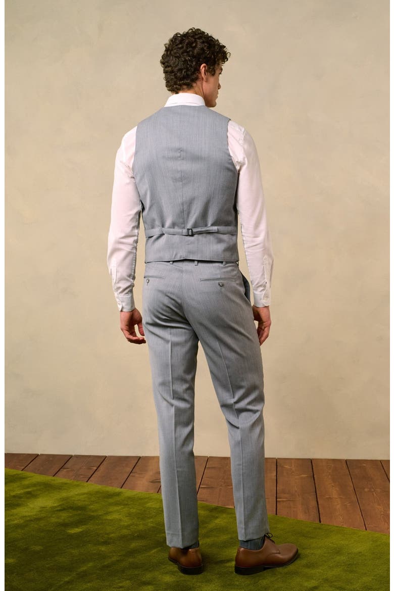 Essential Classic Fit Suit Pants, Alternate, color, Sterling Grey