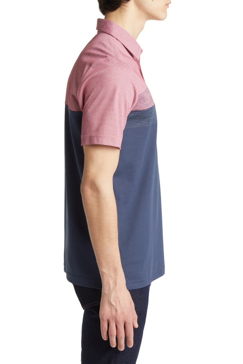 Lake Life Piqué Polo, Alternate, color, EARTH RED