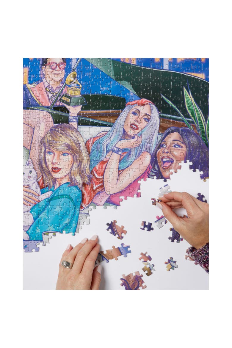 A Night In, 1000 Piece Puzzle, Adult Jigsaw, 20 x 27.5 Inches, Alternate, color, Multicolored