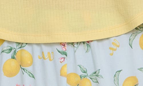 Flora By Flora Nikrooz Imani 3-piece Capri Pajama Set In Aqua