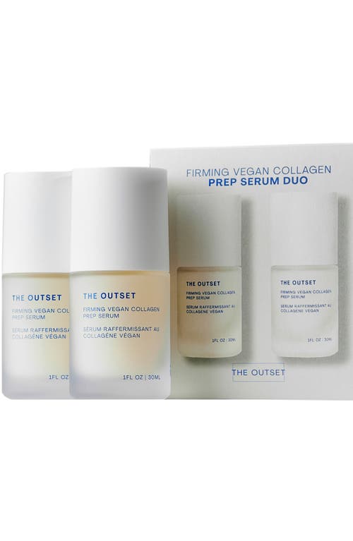 The Outset Firming Vegan Collagen Prep Serum Duo $92 Value
