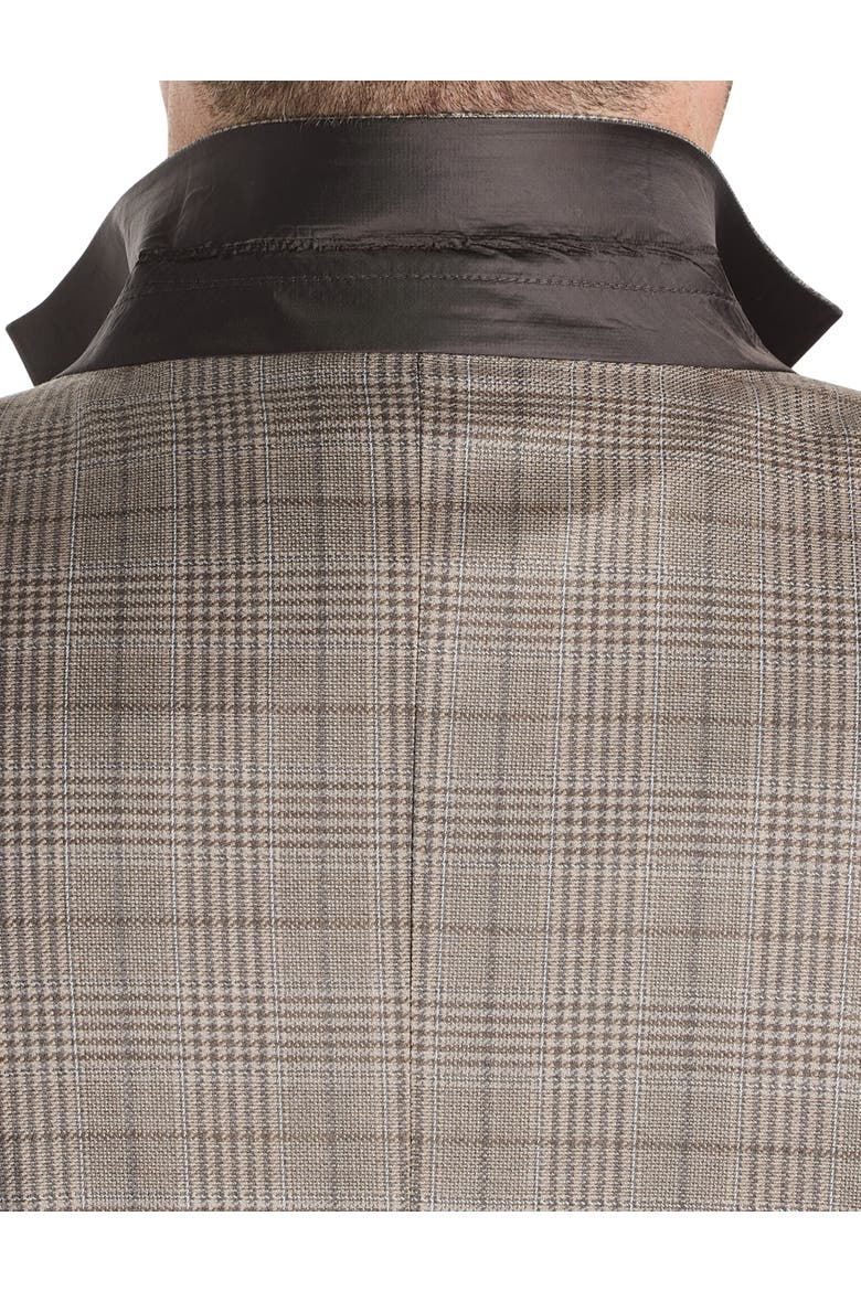 Big & Tall Houndstooth Sport Coat, Alternate, color, TAN