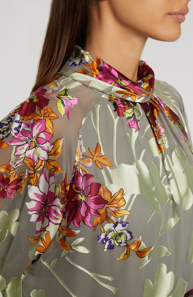 Elie Tahari The Geneva Satin Top, Alternate, color,