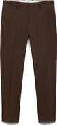 MANGO Prince of Wales Check Super Slim Fit Stretch Pants