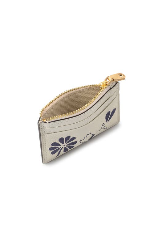 Radley Cut Out Floral Small Coin Purse In Neutral