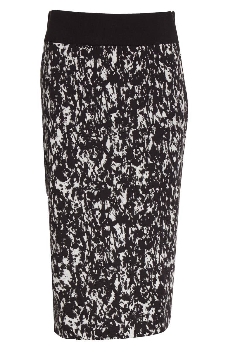 BOSS Emkara Cotton Blend Pencil Skirt, Alternate, color,