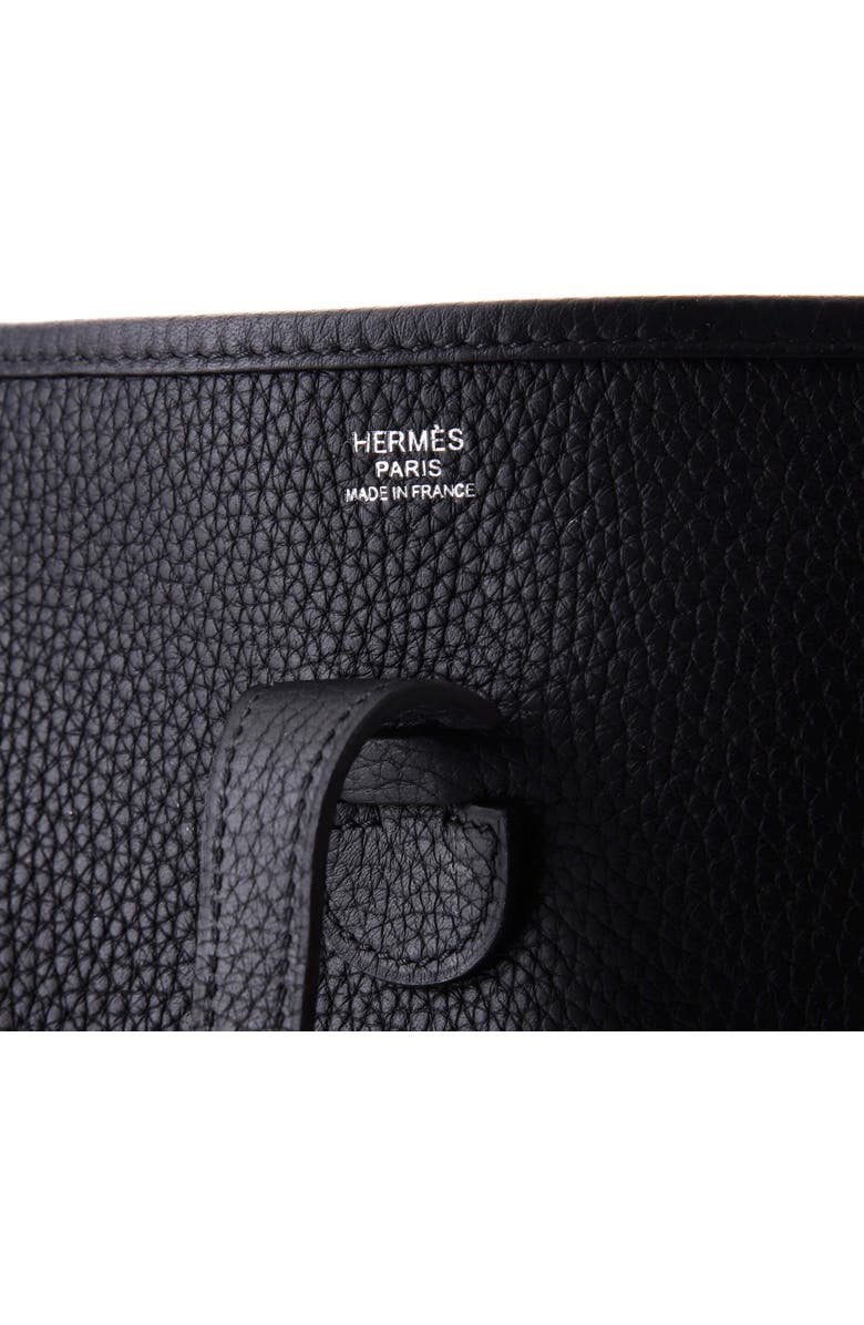 Pre-Owned Hermes Evelyne Bag Gen III Clemence PM, Alternate, color, Noir