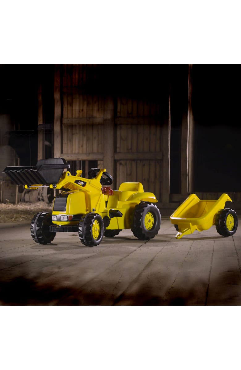 CATERPILLAR CAT<sup>®</sup> Kid Tractor w/Trailer, Alternate, color, Yellow/Black