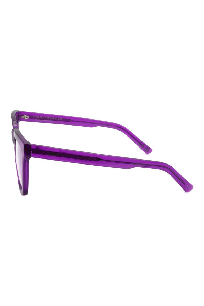 58mm Square Optical Glasses, Alternate, color, PURPLE