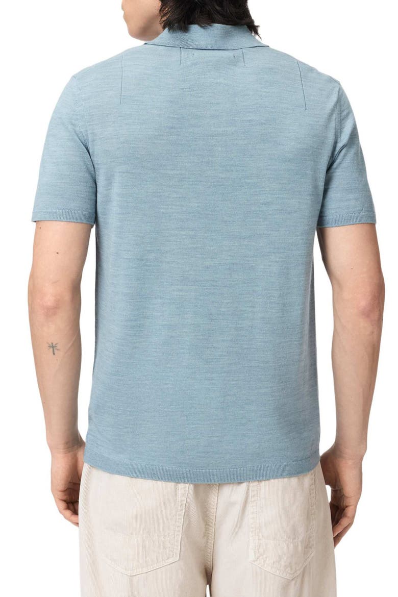 Mode Merino Wool Polo, Alternate, color, SALTON BLUE