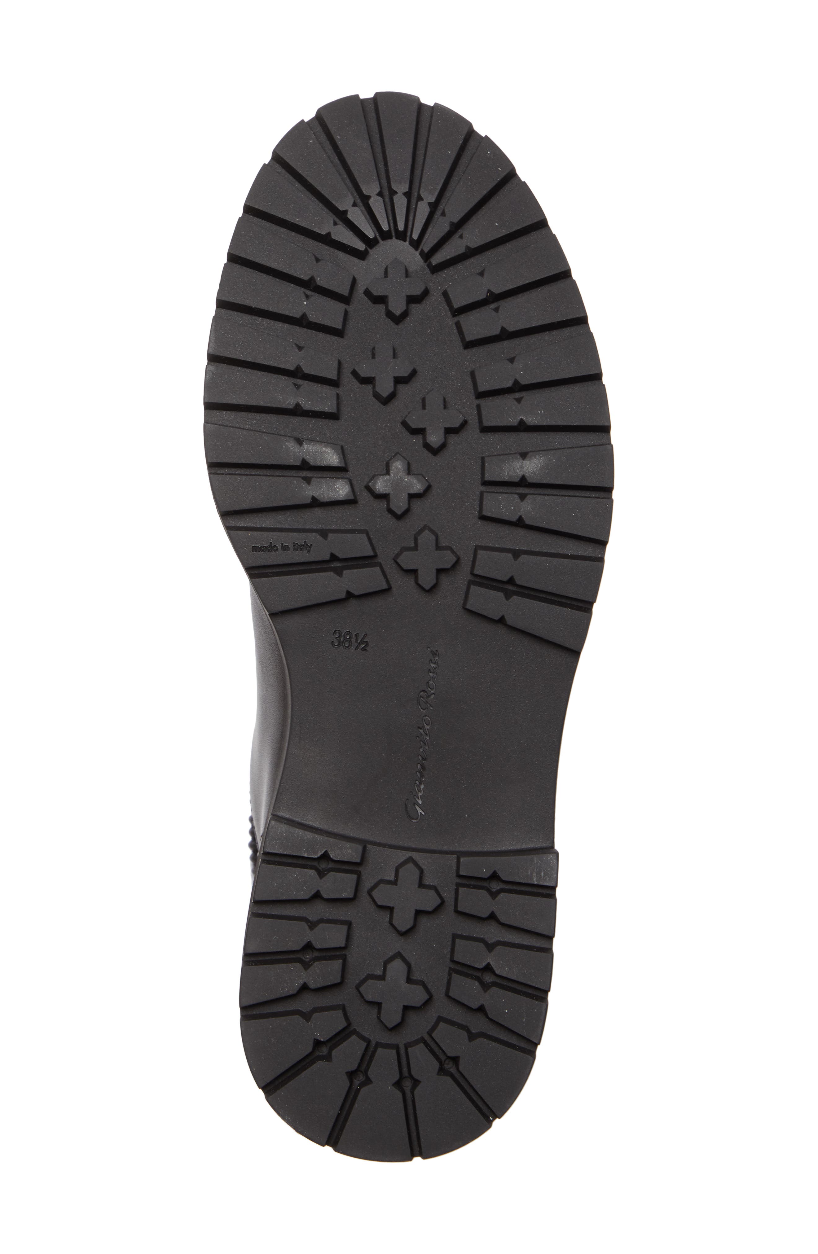 Gianvito Rossi Trek Knee High Lace-Up Boot, Alternate, color, 