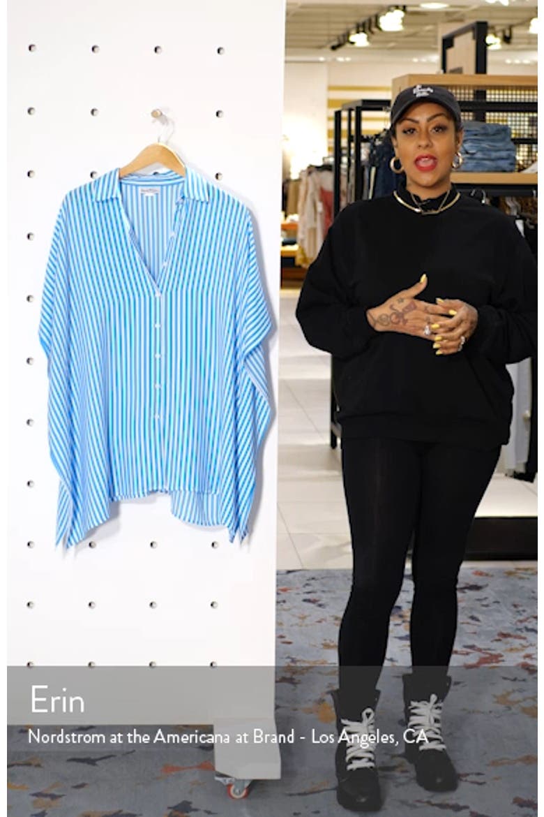 Palm Party Boyfriend Tunic Shirt video