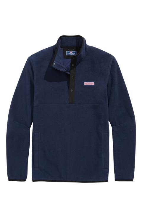 Harbor Fleece Snap Placket Pullover
