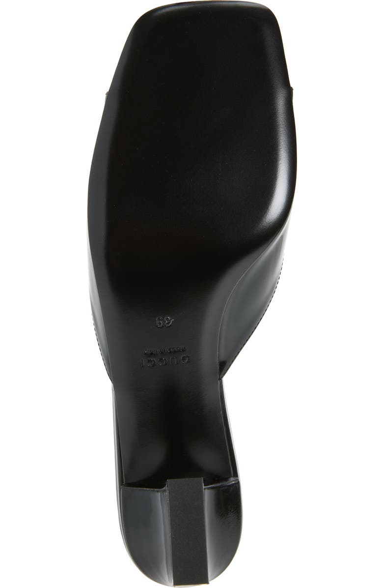 Gucci Signora Horsebit Slide Sandal, Alternate, color, 1000 Nero