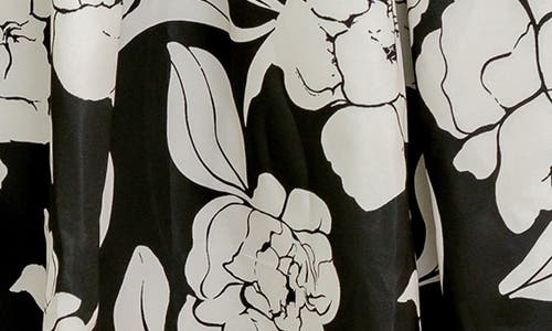 Flying Tomato Floral Belted Maxi Dress In Black