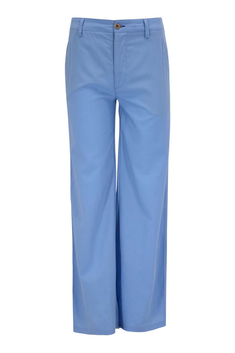 Womens Wide-leg Pant, Alternate, color, BLUE