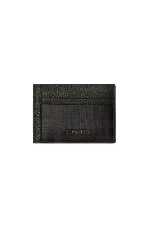 City Check Clip Card Case