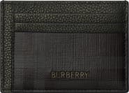 Burberry City Check Clip Card Case
