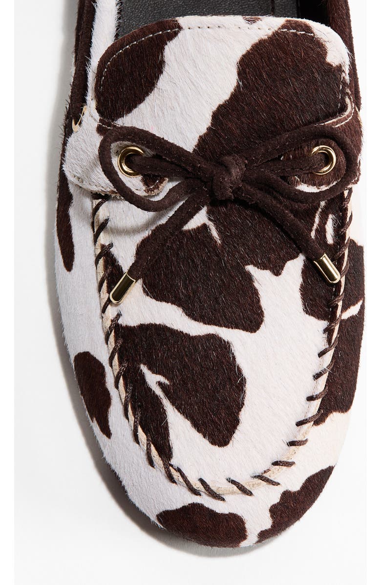 H&M Deck Shoes, Alternate, color, White/Cowhide Print
