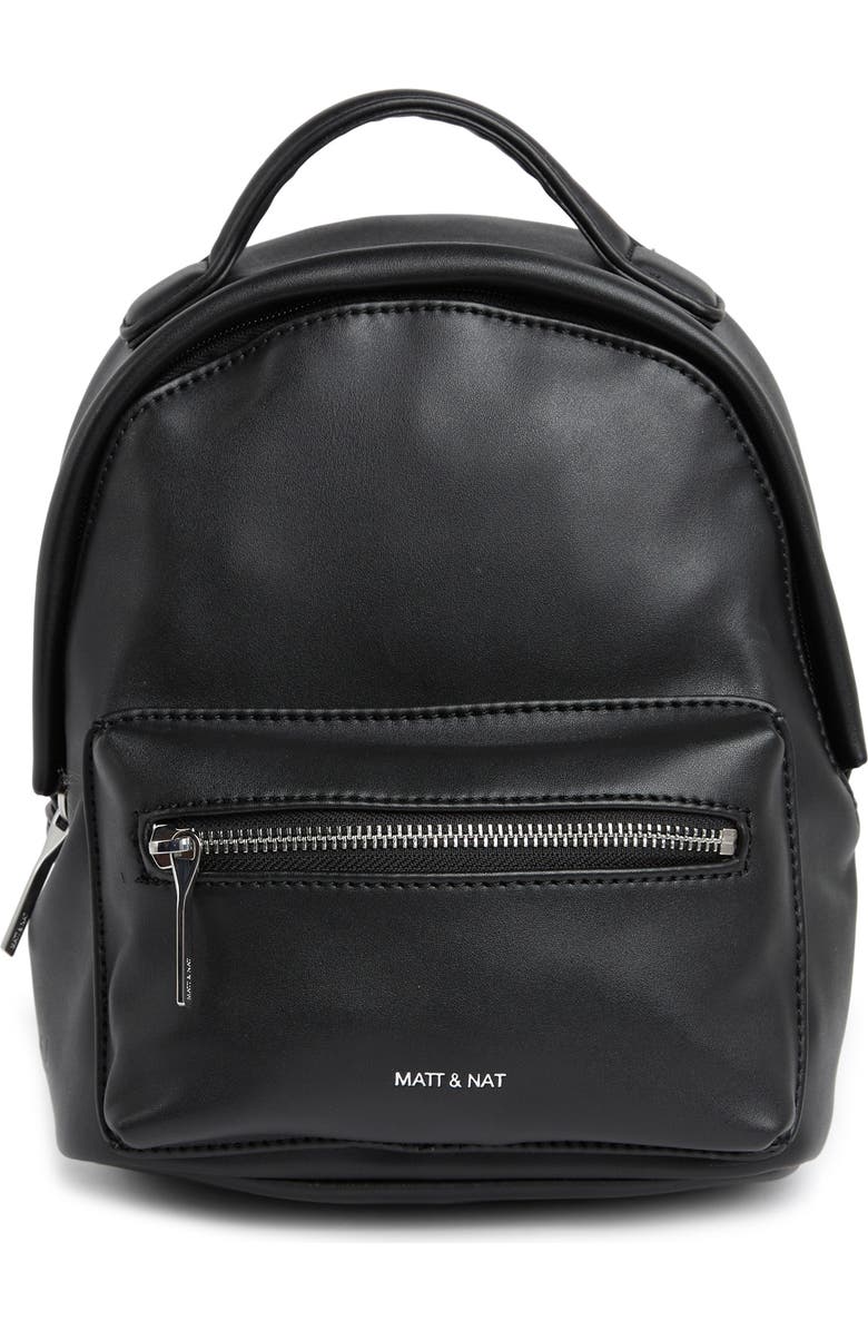 Matt & Nat Bali Mini Loom Vegan Leather Mini Backpack, Main, color,